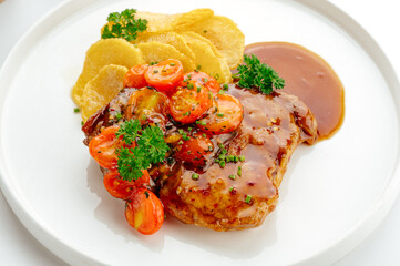 food from the restaurant. photo of food for the menu.