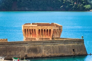 Portoferraio, Elba, Toscana, Italy, Europe - 26 September 2025, view of the fort
