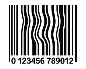Barcode with Numerical Sequence - Distorted Product Identification