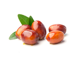 Jojoba fruits with jojoba oil