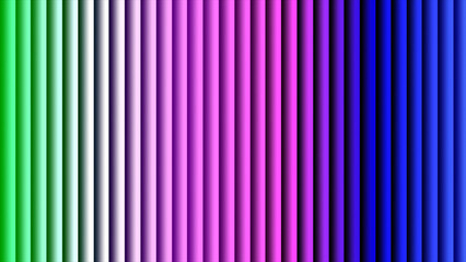 Vertical stripes of gradient colors from green to blue