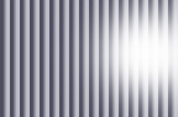 Obraz premium Modern minimalist corrugated texture with gradient lighting for contemporary design projects