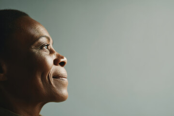 closeup portrait of elderly woman eyes deeply etched with wisdom and warmth essence of her life experiences