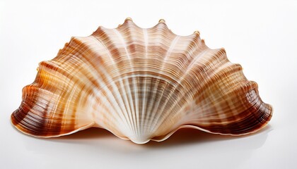 Seashell On White