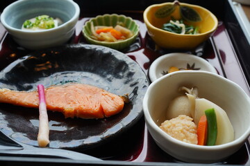 和食の朝食