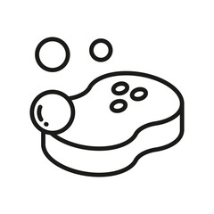 sponge icon vector design template