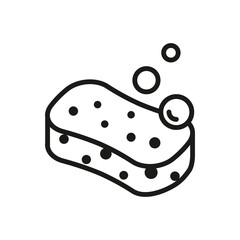 sponge icon vector design template