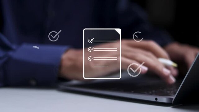 Business performance checklist. Efficient solution for form approval, quality control, and digital documentation in online workflow.