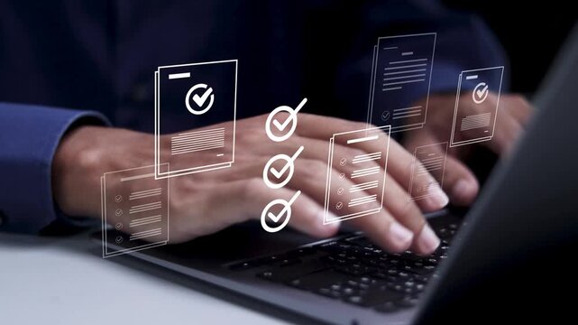 Business performance checklist. Efficient solution for form approval, quality control, and digital documentation in online workflow.