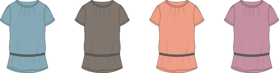 Colorful Assortment of Fashionable Dresses for Various Occasions Style and Trendy Apparel Selection