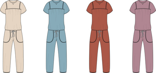 Colorful Jumpsuit Collection Fashionable and Comfortable Apparel for Everyday Style