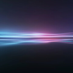 Abstract Glowing Lines: A captivating dance of light creates a mesmerizing atmosphere with vibrant hues and a sense of movement.