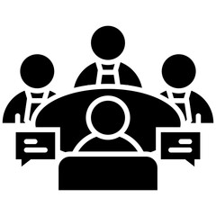 Business Meeting Icon