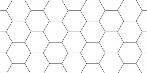 Seamless geometric hexagonal honeycomb pattern texture background