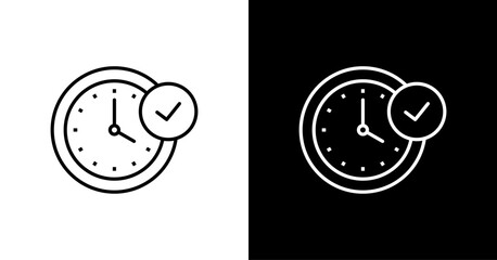 Deadline Achievement  Icon Set Multiple Style Collection