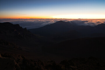 Sonnenaufgang auf dem Haleakalā, Maui, Hawaii © m4ry