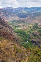 Wandern im Waimea Canyon, Kauai, Hawaii