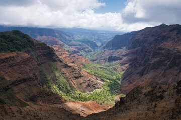 Viewpoint im Waimea Canyon, Kauai, Hawaii