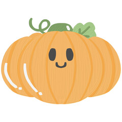 oil paint cute Pumpkin