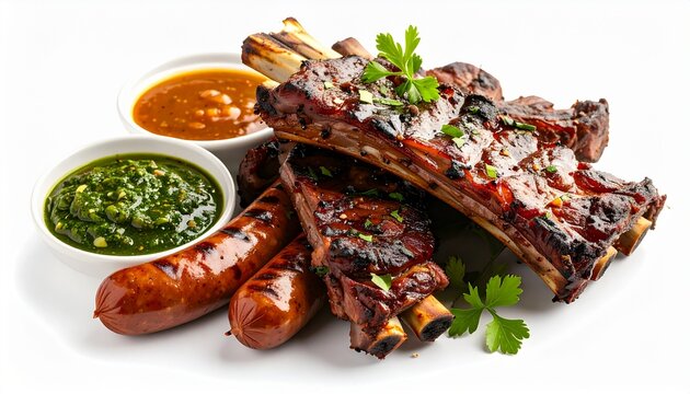 South American Asado with Pebre Sauce

