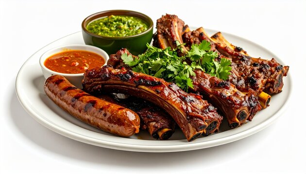 Grilled Asado Ribs with Chimichurri

