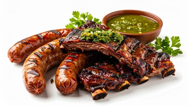 Barbecue Asado with Chimichurri Sauce

