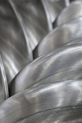 Steel helical pump, compressor, conveyor