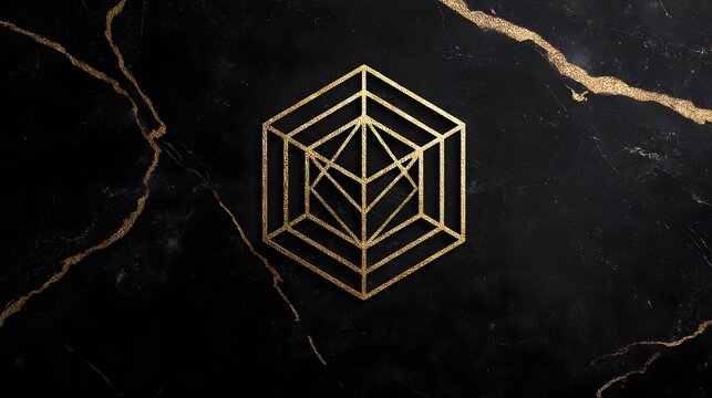 Luxury real estate logo with golden geometric shapes, clean architectural lines. Concept:
Premium real estate branding, modern luxury identity blending architecture, geometry, sophistication.