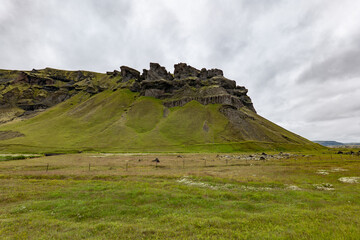 mountains and landscape in Iceland