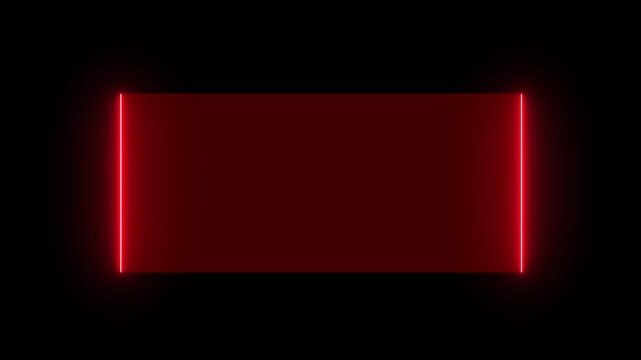 HUD Square Frames ,HUD GUI futuristic element Sci-fi concept design. Callouts title. Modern banner, frame of lower third. Neon hologram screen. HUD horizontal Square Frames