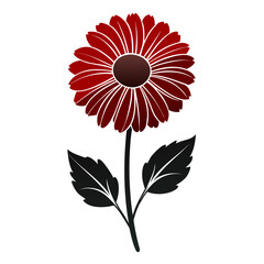  helenium hoopesii silhouette  flower