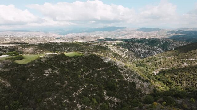 Mountains and Valleys of Cyprus