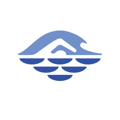 Obraz premium swim in the sea healthy