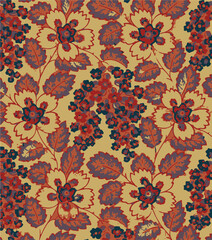 abstract, vector, monochrome, big flowers, all over textiles design, illustration digital image can be used for wrapping paper,allover,leaf,leaves