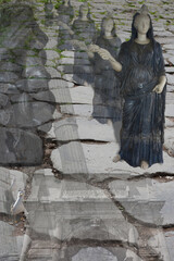 DREAM N°40 – The Silent Sisters, surreal vision of women in black over ancient stones