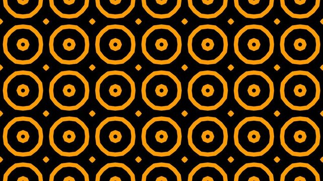 Abstract Geometric Pattern Animation Background Loop.