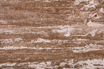 Contrast brown travertine background for your unique design work. High quality texture in extremely high resolution. 50 megapixels photo.