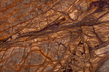 Naklejka premium Bidasar Brown Marble background, beautiful texture in stylish color for your design work.