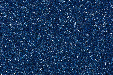 Shiny glitter background, your holiday texture in new blue tone.