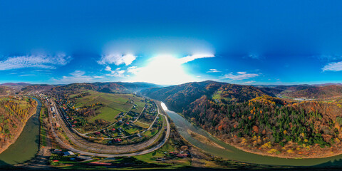 Muszyna, panorama 360, © Maciej G. Szling