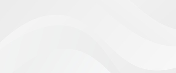 Obraz premium white background with abstract wave line