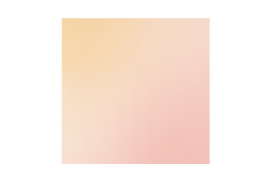 Abstract soft pastel gradient square with transparent background