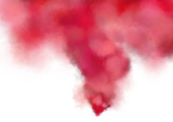 red smoke isolated on white Displays a red smoke-like shape on white. Full-frame composition, red-white tone. Abstract style, design background