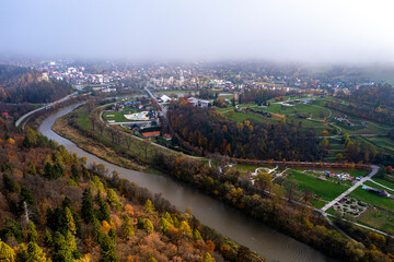 Muszyna ogrody jesień  © Maciej G. Szling