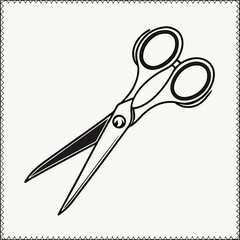 scissors with cut linesScissors set. Flat icon style. Collection scissors black on white background. - stock vector.scissors vector icon set. barber illustration sign collection.