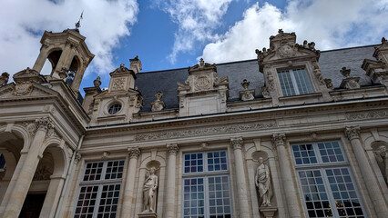 Fototapeta premium Facade of La Rochelle City Hall (La Mairie), France