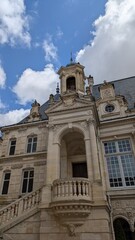 Obraz premium Facade of La Rochelle City Hall (La Mairie), France. 