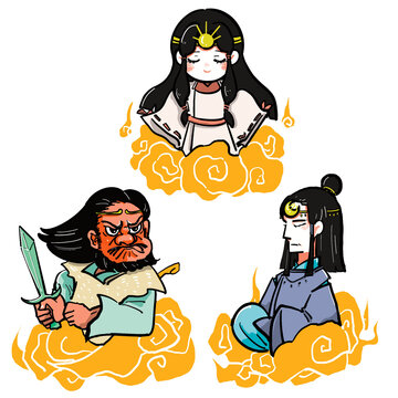 日本神話 三貴子