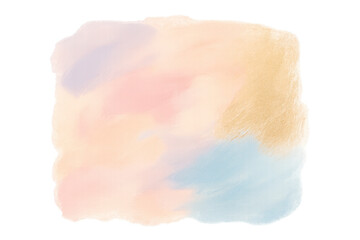 Fototapeta premium Abstract watercolor pastel paint brush stroke texture