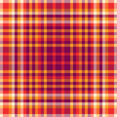 Warm, vibrant plaid pattern in reds, oranges, and purples. Perfect for backgrounds, textiles, or seasonal designs. A classic, cozy, and versatile texture.